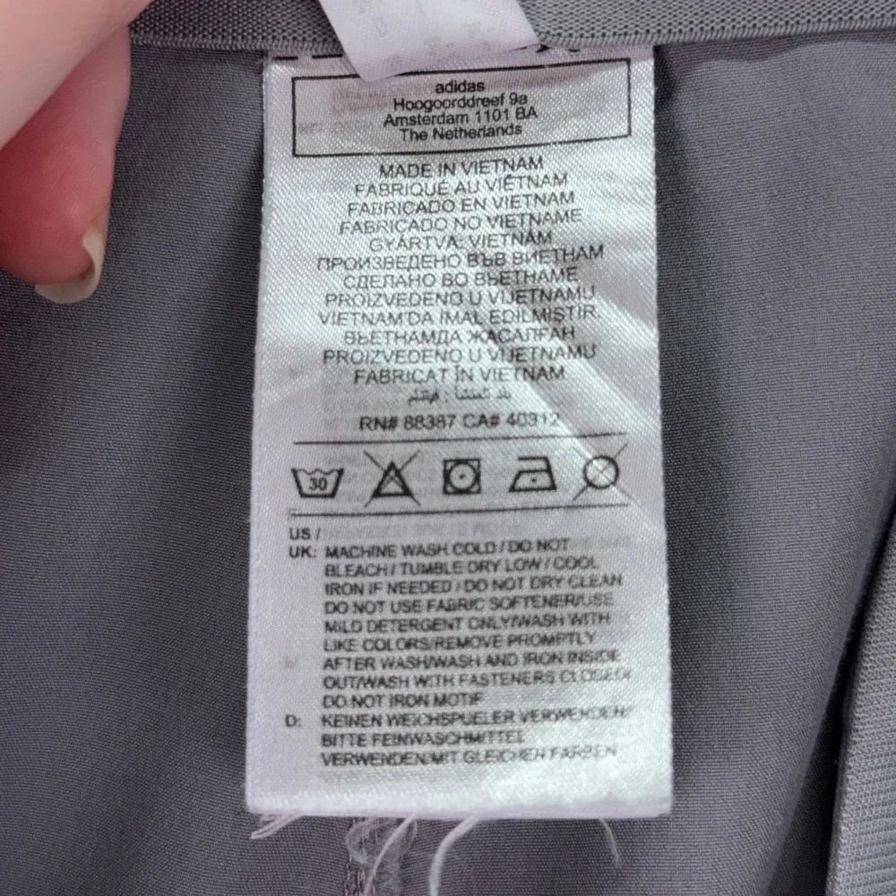 Adidas Golf Shorts Mens 36 Grey Performance Stretch Flat Front Everyday Comfort